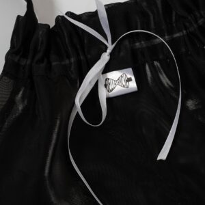 ⋈ BLACK CHIFFON ⋈ Bag - Image 3