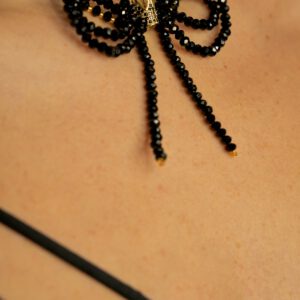 Sparkling bow black - Image 5