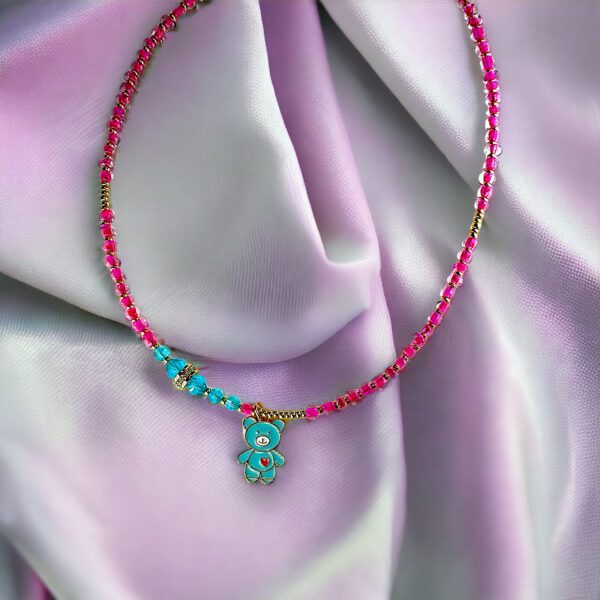 TEDDY turquoise pink