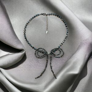 Sparkling bow grey - Image 2