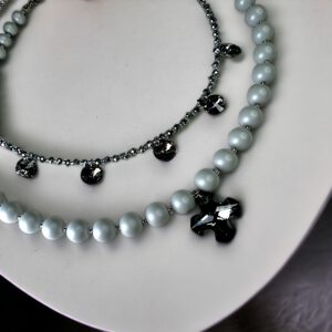 Double row elegance grey - Image 3