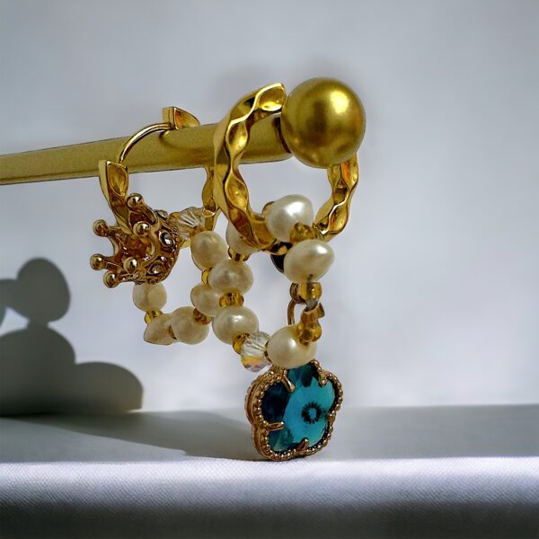 Flower earrings
