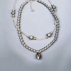 Double row grey/silver - Image 2