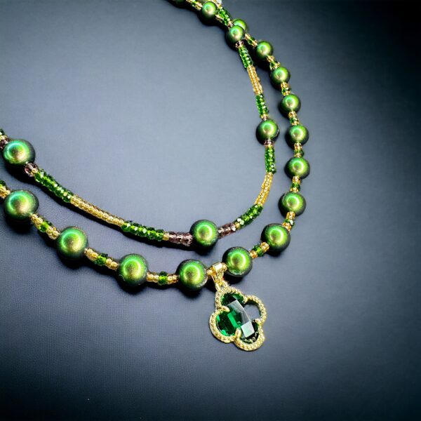 Double row green cross