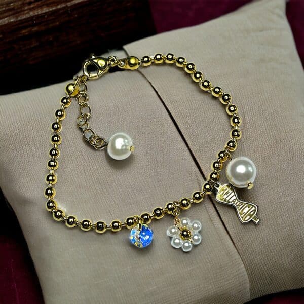 Golden shape bracelet