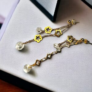 Grazia flower earrings - Image 2