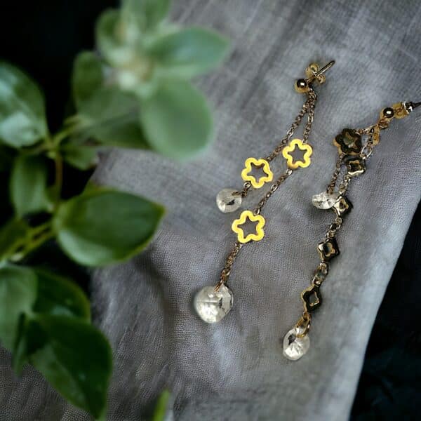 Grazia flower earrings