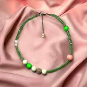 Sea symphony pink green - Image 2