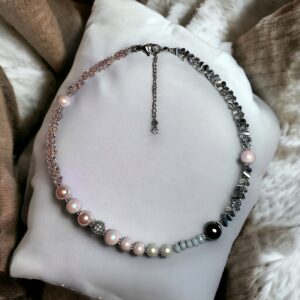 Beach jewels grey pink - Image 3