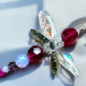 Libelle red earrings - Image 2