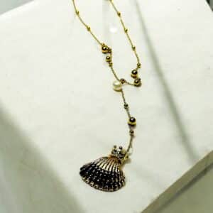 Glistening Shell Necklace - Image 2