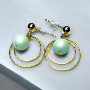 Double Circle earrings M - Image 4