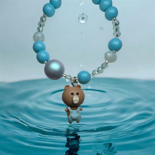 Sweet Teddy Bracelet Light-Blue