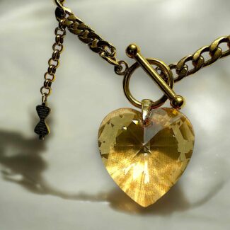 Golden Heart Minimalist Necklace