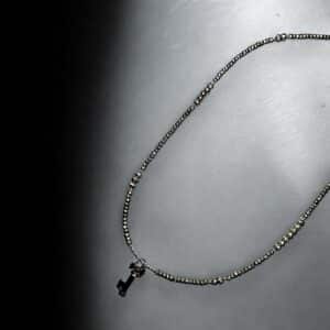 Shadow Key Crystal Unisex Necklace - Image 3
