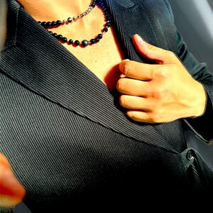 Midnight Geometry Unisex Necklace - Image 4