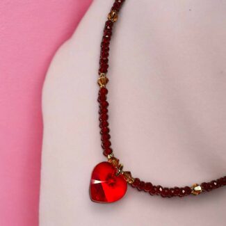 Ruby Glow Necklace