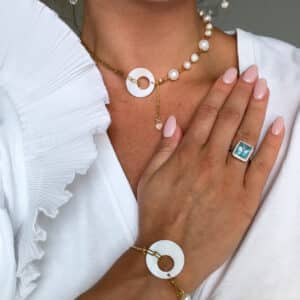 Shell & Sparkle Bracelet - Image 6