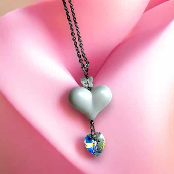 Stellar Hearts Long Necklace
