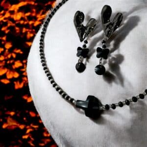 Eclipse Noir Necklace - Image 3