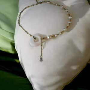Shell & Sparkle Necklace - Image 2