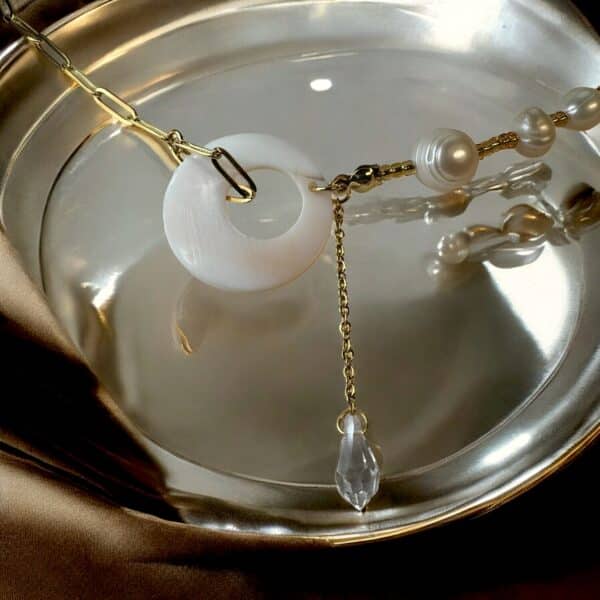 Shell & Sparkle Necklace
