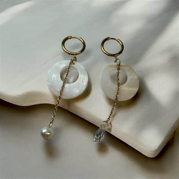 Shell & Sparkle Earrings