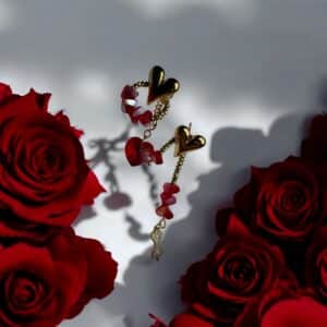 Stellar Hearts Earrings - Image 4