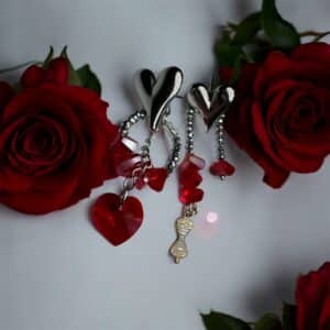 Stellar Hearts Earrings - Image 5