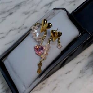 Stellar Hearts Earrings - Image 7