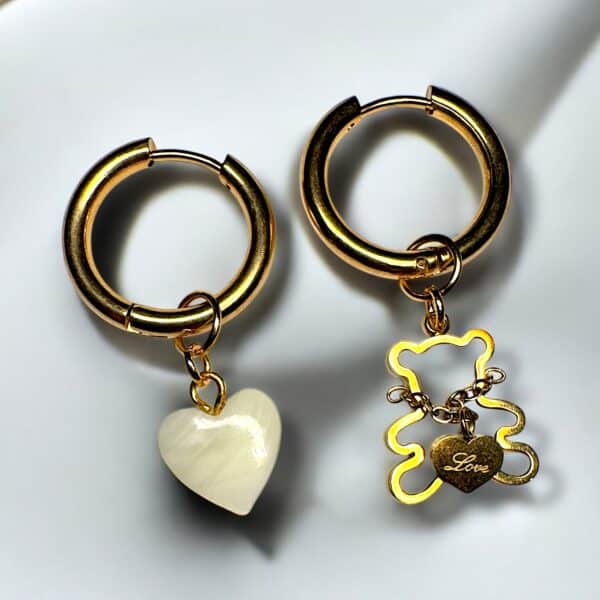Heart & Bear Ohrringe