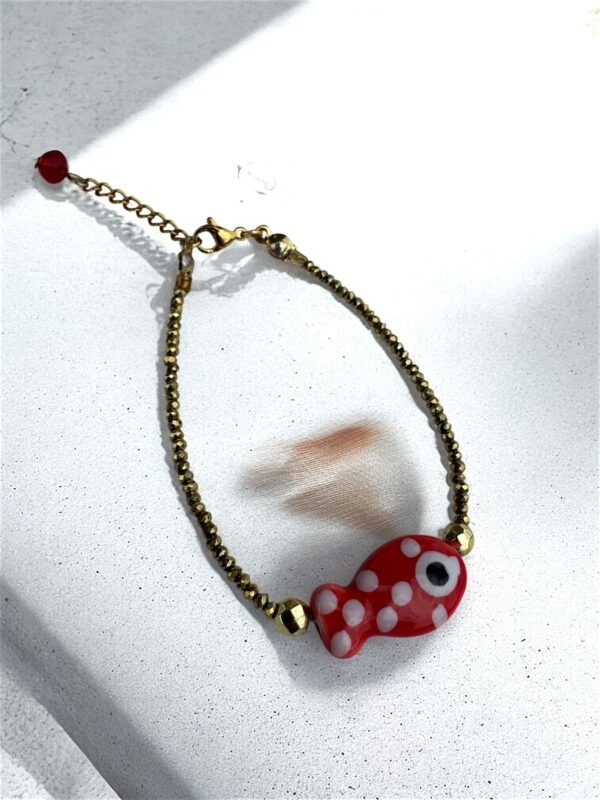 Crystal Fish Armband