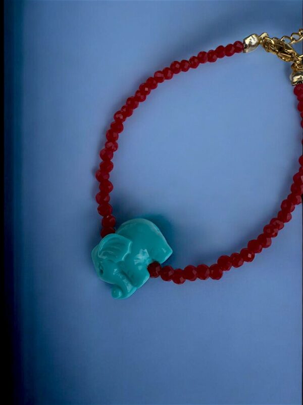 Lucky Elephant Crystal Armband