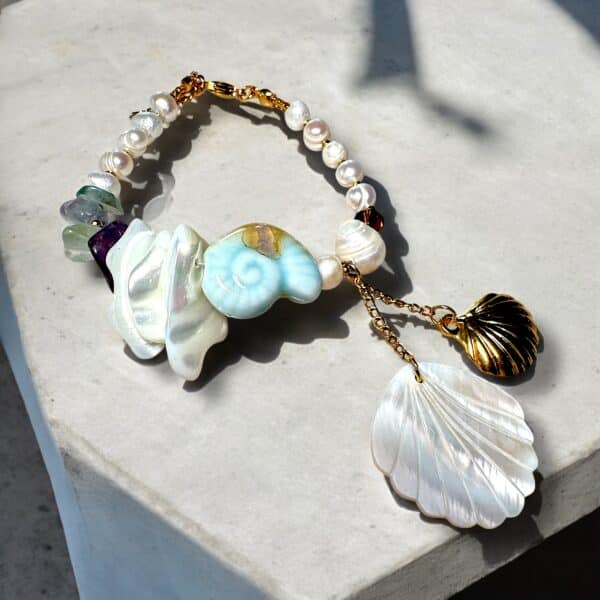Ocean Clay Armband