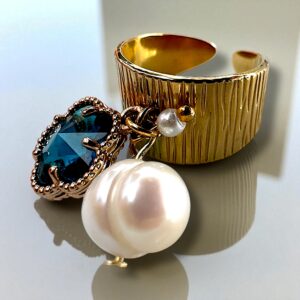 Midnight Bloom Ring - Image 2