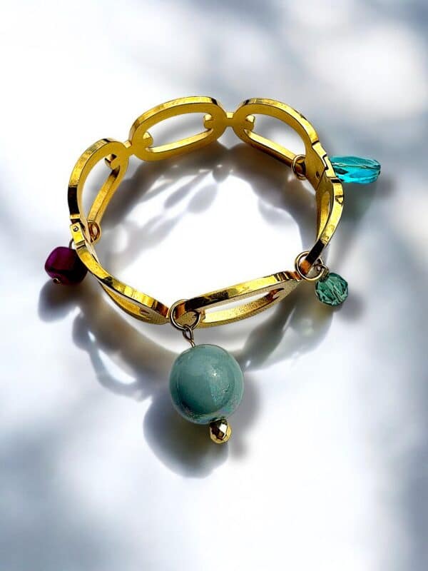 Golden Drops Armband