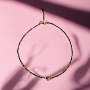 Rosé Bow Delight Halskette - Image 2