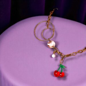 Golden Cognac Halskette - Image 5