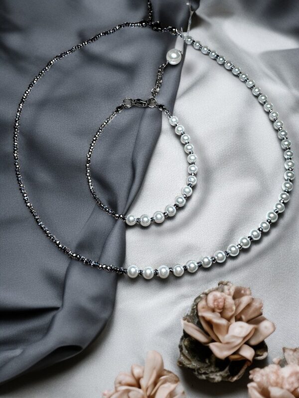 Ocean silver Glow Armband