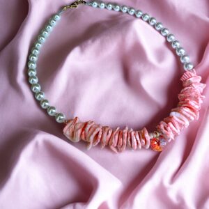 Rosé Seashell Dream Collier