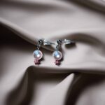 Symmetry Glow Ohrstecker pink