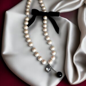 Crystal Bow Halskette