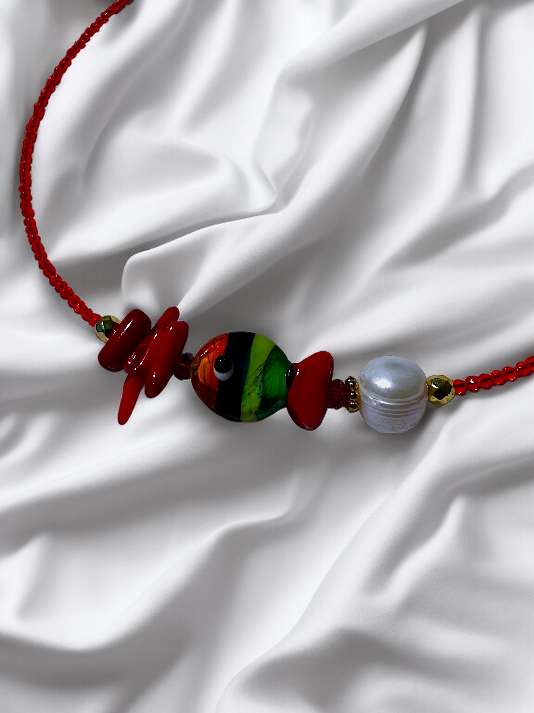 Murano Soleil Halskette